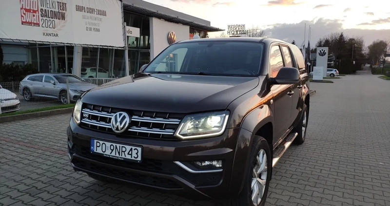 Volkswagen Amarok cena 129000 przebieg: 118000, rok produkcji 2017 z Poznań małe 56